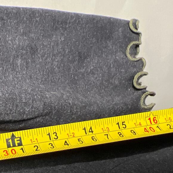 Laura Hlavac Ruffle Duster Sweater Cardigan  Long tie front jacket Size M - Picture 4 of 7